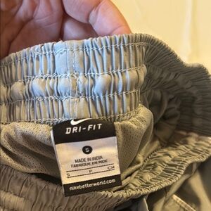 Nike Dri-FIT Light Gray Shorts